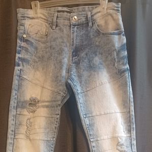 WT 02 ripped skinny jeans